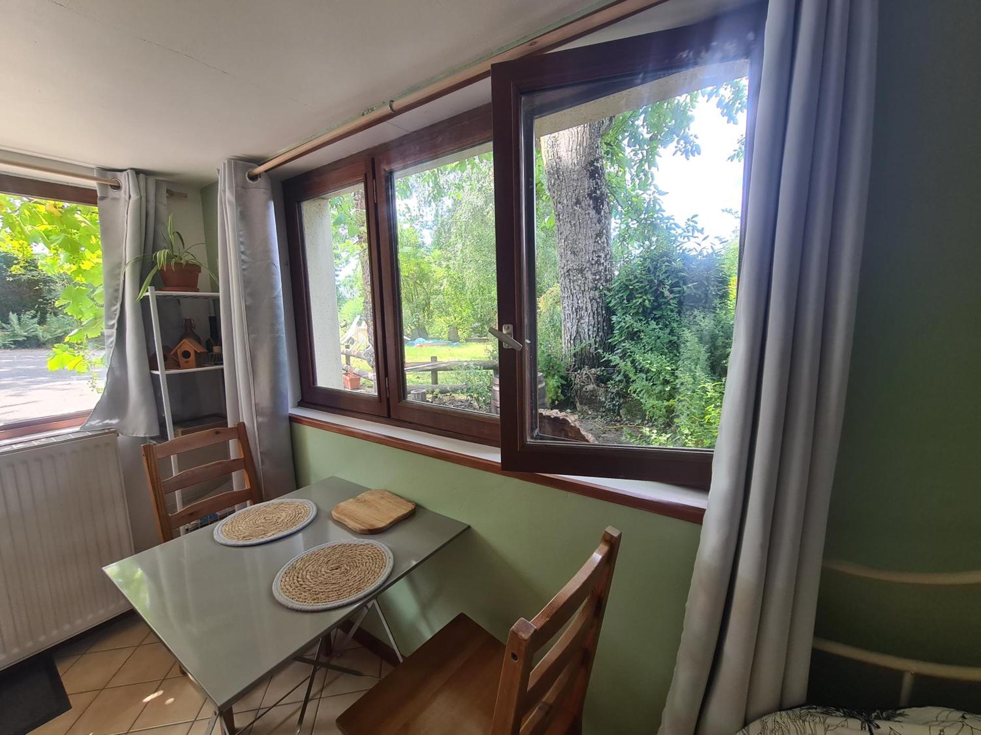 Chambre A La Ferme, Les Vergers Du Muscardin Breel Extérieur photo