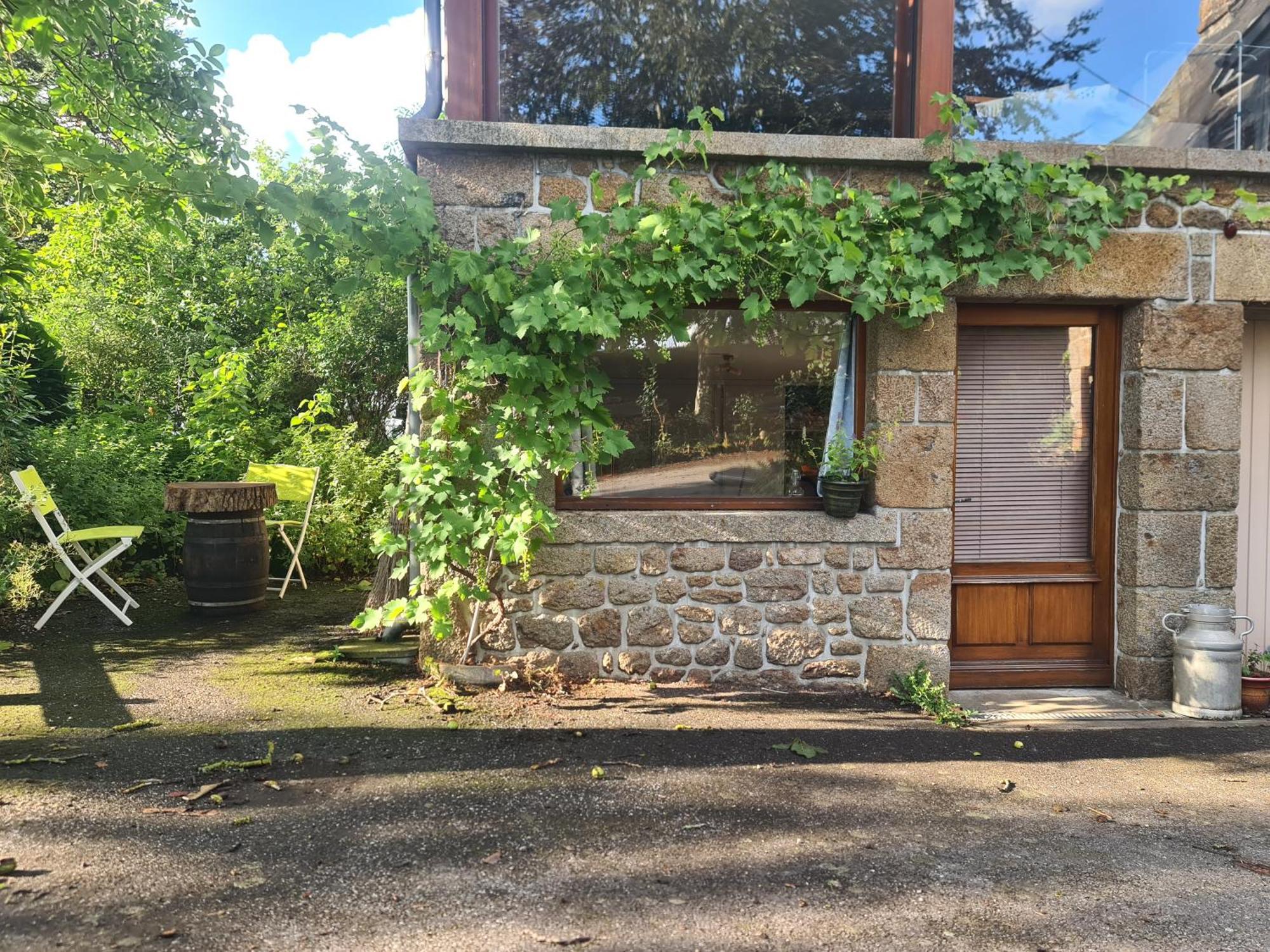 Chambre A La Ferme, Les Vergers Du Muscardin Breel Extérieur photo